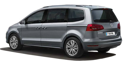 VW Sharan 7 Seater Car Hire